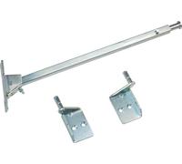 Glissière G 96 N20 avec limiteur, argent, droite pour ferme-porte dormakaba ITS 96 (00052003801)