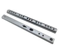 Glissiere Pour Tiroir 2PCS Kitchen Cupboard Drawer Guide Slides Furniture Rail Full Extension Parts Mini Wardrobe Hardware pour tiroir à sortie partielle(13 inch)