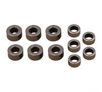 Glissières de rechange pour taille-haie pour modèles 81T, 82T, 86R - Kit de plaquettes de guidage en métal pour une coupe lisse - Accessoires d'entretien pour débroussailleuse de brousse, grandes et