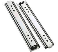 Glissières de tiroir, 1 paire de glissières industrielles à roulement billes robustes(300mm)