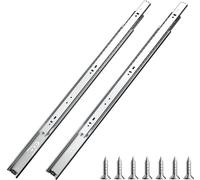 Glissières de tiroir Extension de tiroir montage latéral 55cm 10paires 45kg