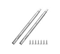 Glissières Tiroir à Billes 10 Paires en Acier Capacité 45kg pour Armoire 60cm