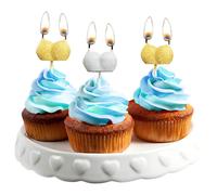 Glittaretti - bougies seins lot de 3