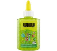 Glitter Glue-Idéale Loisir Créatif,Formule Adaptée Pour Les Enfants,Lavable,Vert,Bouteille De 88,5ml