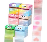 Glitter Sticky Notes - 630 Sheets Planning Colorful Transparent Pads