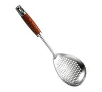 Glleneskt Cuillère écumoire en acier inoxydable - Outil robuste en acier inoxydable - Écumoire de Cuisson pour Friture,pour Cuisiniers Amateurs Poulet Frit Wontons Frites Raviolis