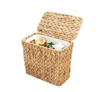 Glleneskt Poubelle Tressée Poubelle De Tri Avec Seau Intérieur Amovible | Poubelle conteneur Pour Propriétaires Habitants Locataires Maison Appartement Bureau Dortoir Salon Chambre Bureau Cuisine