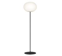 FLOS Lampadaire Glo-Ball F2 Noir H 175 cm Verre et métal