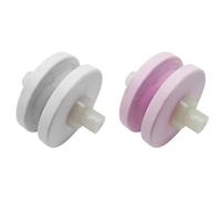 Global Lot de 2 roues de rechange en céramique pour aiguiseur d'eau Global GS-440