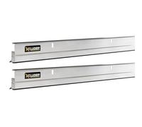 Global Material Technologies, Inc. Xcluder Lot de 2 balayages de porte standard en aluminium de 91,4 cm pour sceller les rongeurs et les parasites, étanchéité améliorée contre les intempéries, facile