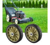 GLOBALHUT Lot de 2 roulettes universelles pour tondeuse à gazon pour une utilisation efficace de la tondeuse à gazon avec roues avant et arrière (2), Z85VVS0U78TAG8R8N7Y25OO