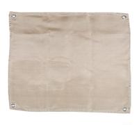 GLOBALHUT Tapis de camping ignifuge résistant à la chaleur, couverture de barbecue en fibre de verre, tapis de protection du sol avec 4 trous de fixation pour l'extérieur, la randonnée, l'herbe, la