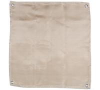 GLOBALHUT Tapis de camping ignifuge résistant à la chaleur, couverture de barbecue en fibre de verre avec 4 trous de fixation pour l'extérieur, la randonnée, l'herbe, la terrasse, bouclier de sol, 50