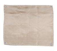 GLOBALHUT Tapis de camping ignifuge résistant à la chaleur, couverture de barbecue en fibre de verre, tapis de protection du sol avec 4 trous de fixation pour l'extérieur, la randonnée, l'herbe, la