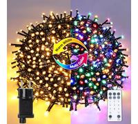 GlobaLink Guirlande Lumineuse 100M 1000LED | IP44 Colorée Super Brillant Avec Télécommande Adjustable Chronométrage Guirlande Lampes Décoration Extérieur Intérieur