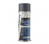 Globaltec Professional Peinture Spray Texturée Gris Anthracite 400 ml - Effet Granité Mat pour Pare-Chocs, Plastiques, Jantes Acier et Mobilier de Jardin - Haute Résistance UV, Séchage Rapide