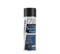 GLOBALTEC PROFESSIONAL Peinture Texturée Aérosol Noir 400 ml - Spray Effet Granité Anti-UV pour Pare-chocs, Plastiques et Métal - Séchage Rapide, Antirouille et Adhérence Extrême sans Apprêt