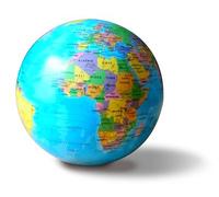Globe 14 cm bleu autorotatif lumineux - Collectif - Cartotheque Egg - Jeux livres objets