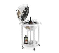 Globe-Bar "Elegance" - Couleur blanc - Diamètre 40 cm | Zoffoli