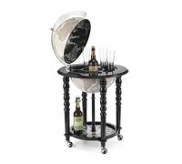 Globe-Bar "Elegance" - Couleur noir - Diamètre 40 cm | Zoffoli