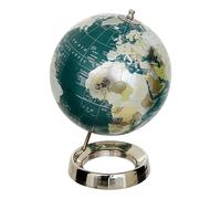 Atmosphera Créateur d'intérieur - Globe Déco "The Palm Resort" 28cm Bleu Bleu