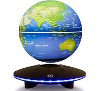 Globe en lévitation magnétique, globe de lévitation multicolore, LED flottante pour chambre, bureau, décoration de nuit, cadeau éducatif pour enfants