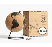 Globe en liège, 20 cm, style vintage, décoration de voyage, idée cadeau