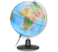 Globe en plastique illuminé en relief avec acupunctures, sphère 30 cm Nova Rico