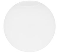 Globe en Verre Blanc Dépoli Rond pour Luminaire, Abat-jour Suspendu E27 | Ouverture 70mm, Forme Sphérique Élégante, Surface Mate Opaque, Entretien Facile, Protège la Source Lumineuse Cuisine