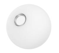 Globe en Verre Dépoli E27 40mm, Abat-jour Sphérique Blanc | Verre Givré, Ouverture Filetée 40mm, Remplacement pour Plafonniers E27, Applique Suspendre