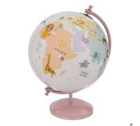 Atmosphera - Globe en métal D20cm Rose