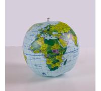 Globe gonflable de 30 cm - Monde politique (en anglais) | ITM