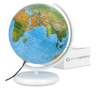 Globe interactif de 25 cm avec application de réalité augmentée, lumineux, représentant les aspects physiques et politiques