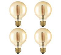 Globe LED LEDVANCE Vintage 1906, 6,5W, 725lm, blanc chaud, dimmable, CRI