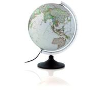 Globe lumineux "Carbon" de style antique - diamètre 30 cm, en anglais | National Geographic
