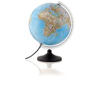 Globe lumineux "Carbon" de style classique - diamètre 30 cm, en anglais | National Geographic