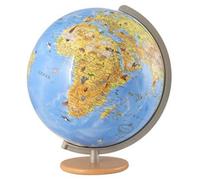 Globe lumineux Columbus pour enfants Notre Terre D 34 cm avec stylo d'exploration