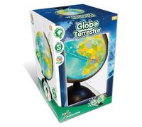 Globe lumineux, diamètre 20 cm, en espagnol et en portugais, pour les enfants à partir de 7 ans