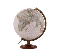 Globe lumineux "Gold" de style antique - diamètre 30 cm, en anglais | National Geographic