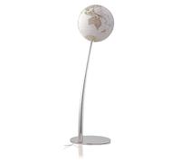 Globe lumineux "Iron" de style antique - diamètre 30 cm, en anglais | National Geographic