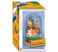 Globe Lumineux Jardin Merveilleux - Coffret Avec 1 Globe, Des Strass, 2 Planches Fluo, 1 Guirlande Lumineuse, 1 Socle En Mousse, Des Pastilles Autocollantes, 2 Planches Dorées Et Du Fil De...