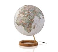 Globe lumineux "Neon" de style antique - diamètre 30 cm, en anglais | National Geographic