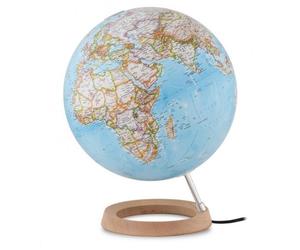 Globe lumineux "Neon" de style classique - diamètre 30 cm, en français | National Geographic