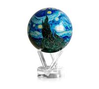 Globe MOVA La Nuit Étoilée 11,5 cm - Globe d’Art Rotatif Inspiré du Chef-d’Œuvre de Van Gogh | Sans Piles ni Câbles | Décoration Unique et Cadeau pour Amateurs d’Art