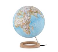 Globe lumineux "Neon" de style classique - diamètre 30 cm, en français | National Geographic