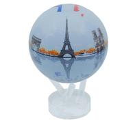 Globe terrestre à énergie solaire, style classique, 11,5 cm