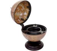 Mendler Globe bar HWC-T873 – Minibar de table pour 3 bouteilles