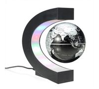 Globe Terrestre - Créatif - Noir - Lumineux - Flottant - Magnétique