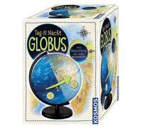 Globe terrestre de 26 cm avec éclairage, effet jour et nuit, pour les enfants à partir de 7 ans.