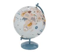 Globe Terrestre Enfant Animaux 28cm Bleu